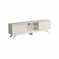 Furnia 12 x 67 x 14 in. Luxia TV Unit, White MD-ON25-LUX-TV-WHITE